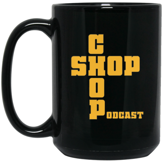 CHOPSHOP - 15 oz. Black Mug